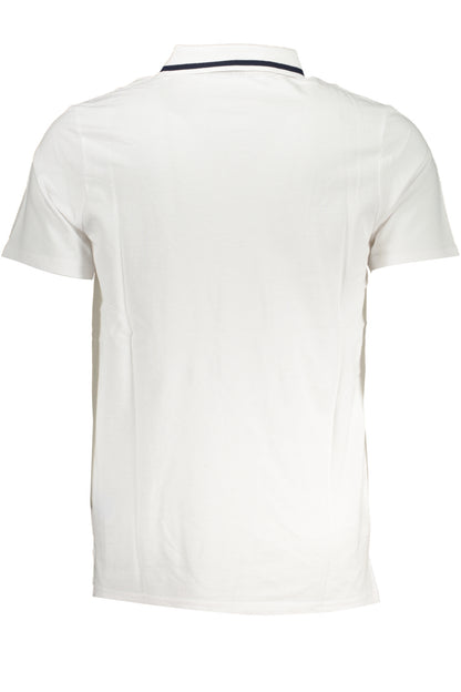 FILA MEN'S WHITE SHORT SLEEVED POLO SHIRT