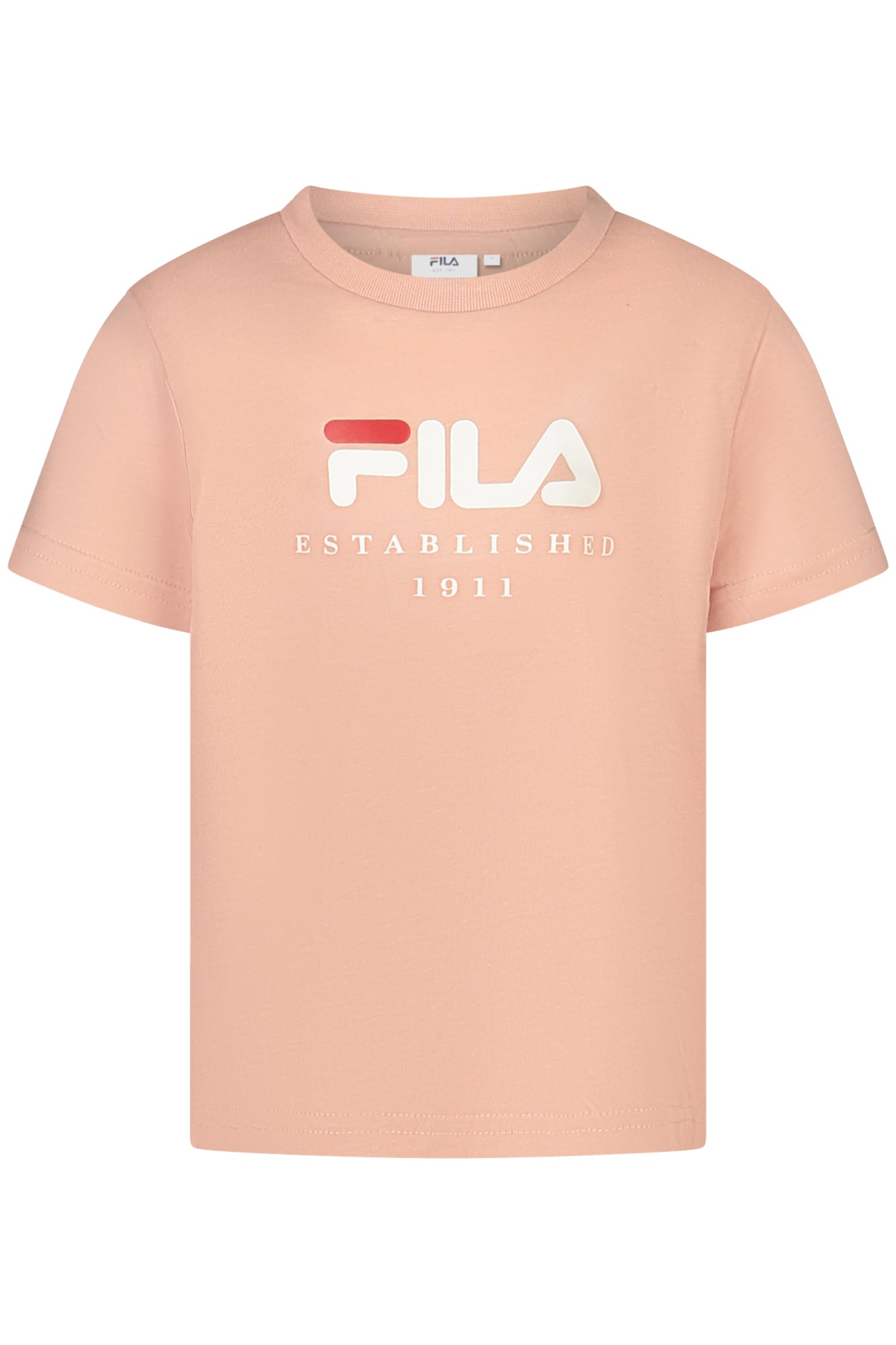 FILA SHORT-SLEEVED T-SHIRT FOR GIRLS, PINK