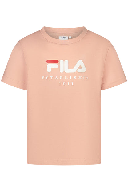 FILA SHORT-SLEEVED T-SHIRT FOR GIRLS, PINK