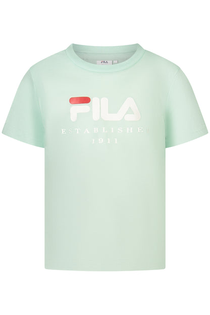 FILA GIRLS' SHORT-SLEEVED T-SHIRT, GREEN