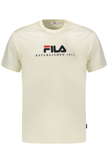 FILA MEN'S SHORT-SLEEVE T-SHIRT, BEIGE