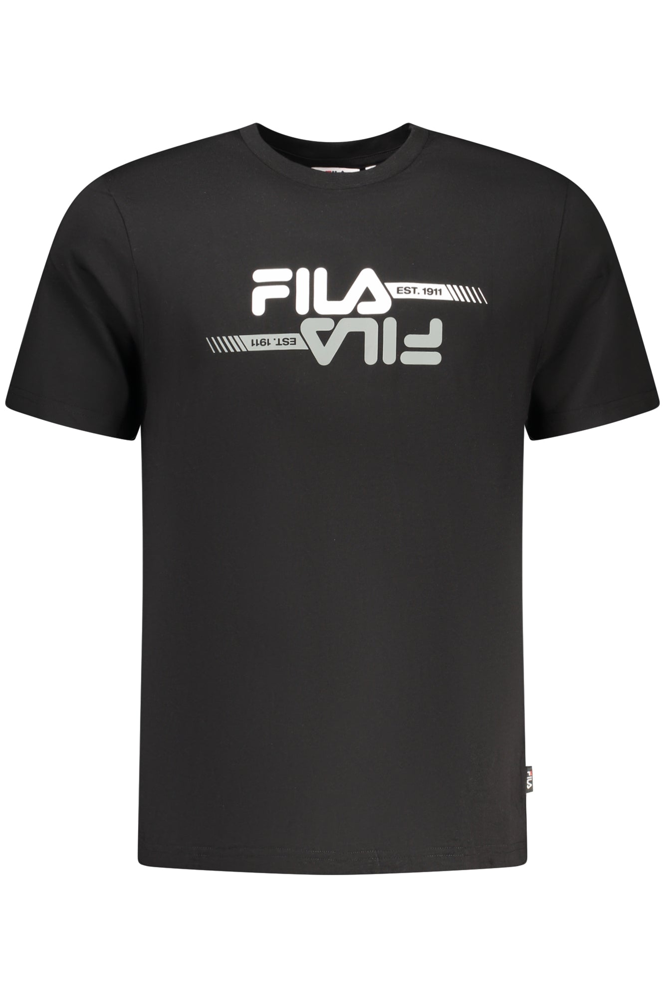 FILA MEN'S SHORT-SLEEVE T-SHIRT BLACK