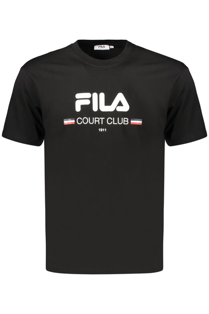FILA MEN'S SHORT-SLEEVE T-SHIRT BLACK