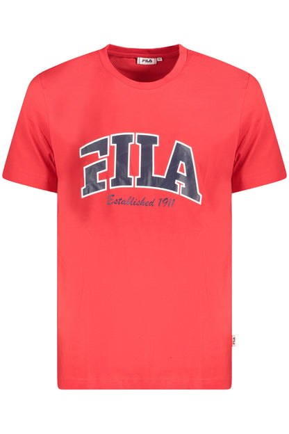 FILA MEN'S SHORT SLEEVE T-SHIRT RED