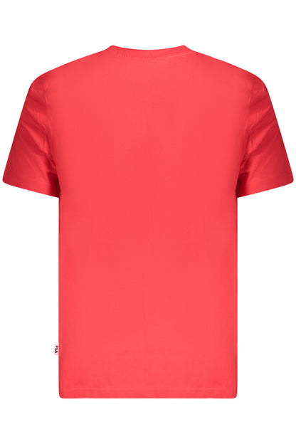 FILA MEN'S SHORT SLEEVE T-SHIRT RED