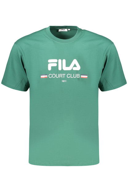 FILA MEN'S SHORT-SLEEVED T-SHIRT GREEN