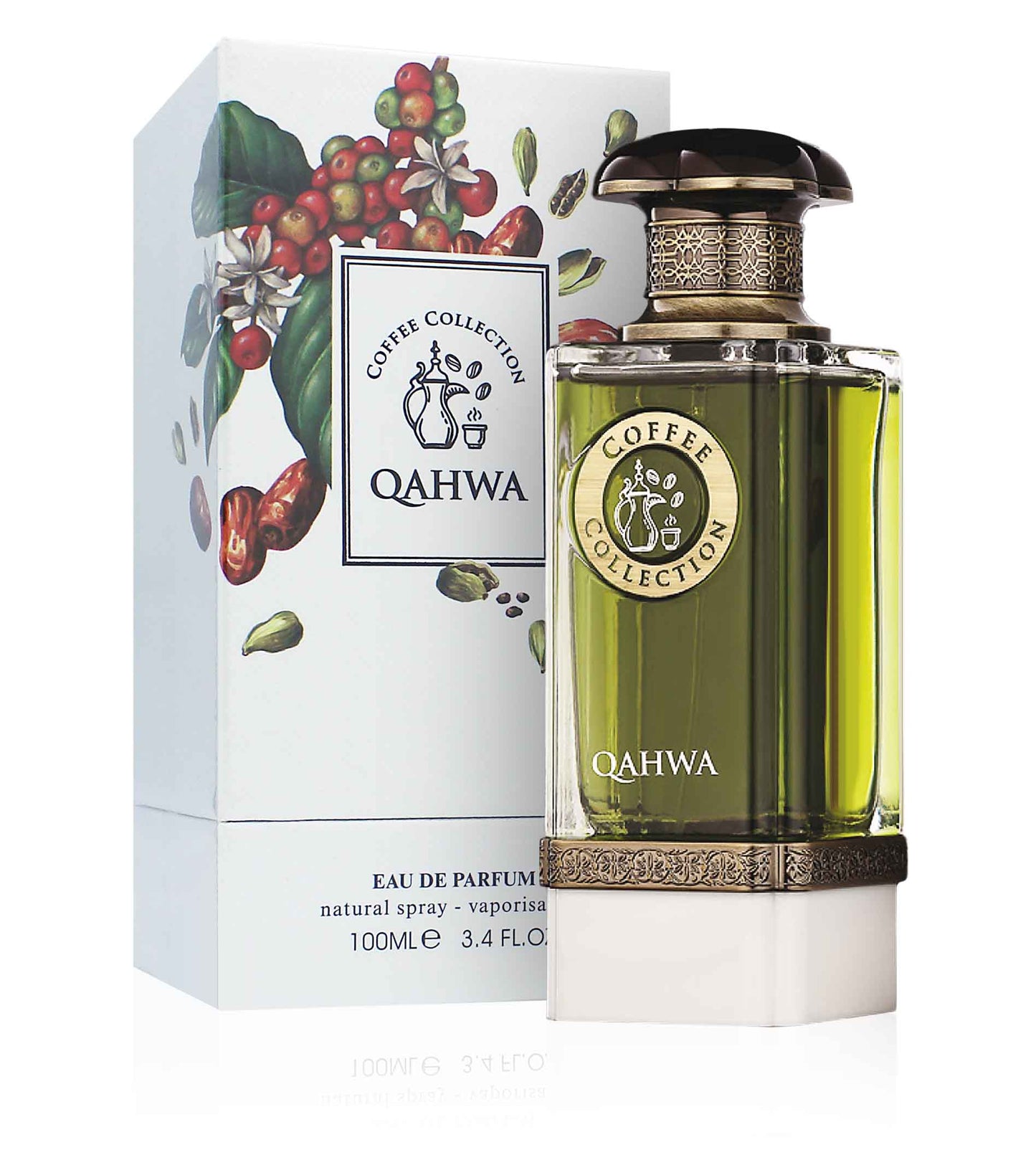 Fragancia Mundial Qahwa EDP U 100ml