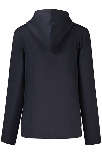 FREDDY WOMEN'S BLUE ZIP-UP SWEATSHIRT