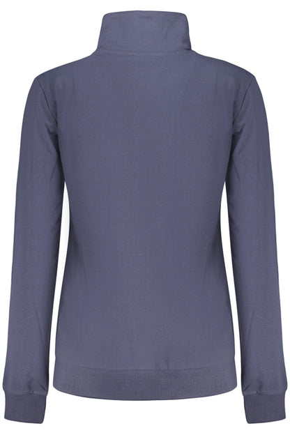 FREDDY WOMEN'S BLUE ZIP-UP SWEATSHIRT