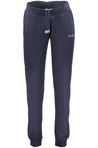 FREDDY WOMEN'S BLUE ZIP-UP SWEATSHIRT