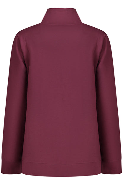 FREDDY WOMEN'S PURPLE ZIP-UP SWEATSHIRT
