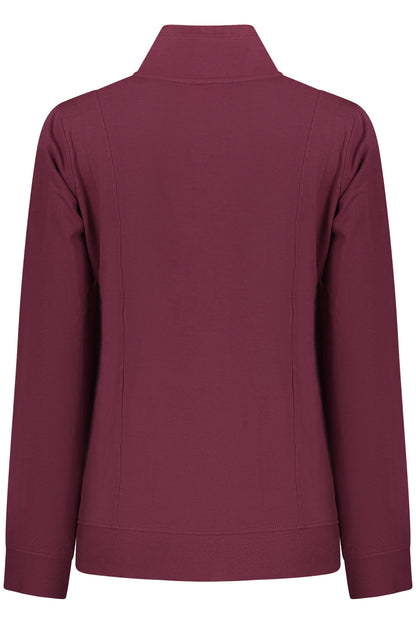 FREDDY WOMEN'S PURPLE ZIP-UP SWEATSHIRT