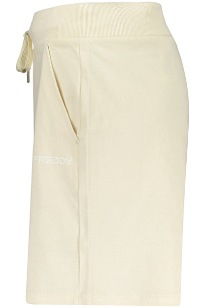 FREDDY WOMEN'S LONG TRACKSUIT TROUSERS IN BEIGE