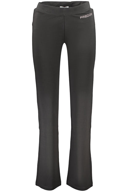FREDDY WOMEN'S LONG BLACK TRACKSUIT PANTS