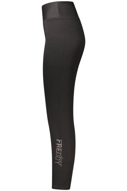 FREDDY WOMEN'S LONG BLACK TRACKSUIT PANTS