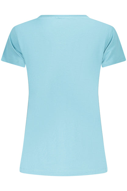 FREDDY WOMEN'S SHORT-SLEEVED T-SHIRT, BLUE
