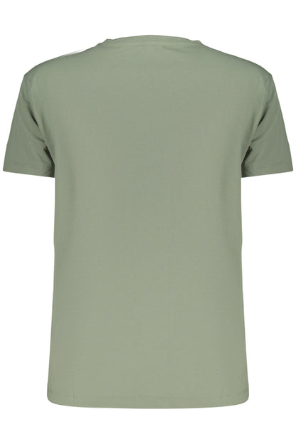 FREDDY WOMEN'S SHORT-SLEEVED GREEN T-SHIRT