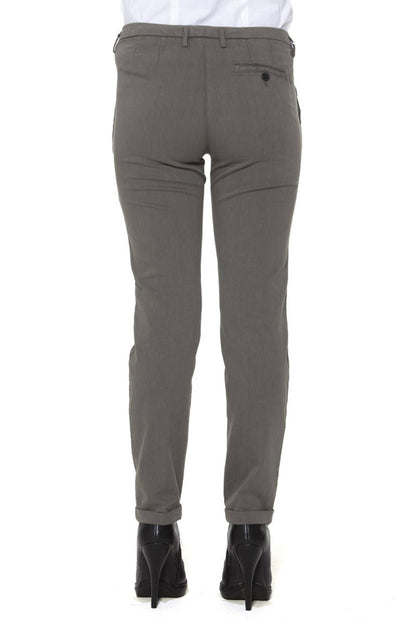 FRED PERRY WOMEN'S GREEN TROUSERS