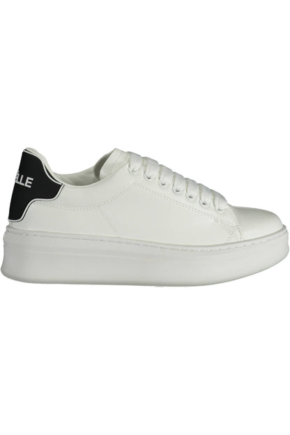 GAELLE PARIS WHITE WOMEN'S SPORTS SHOES