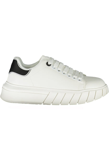 GAELLE PARIS WHITE WOMEN'S SPORTS SHOES