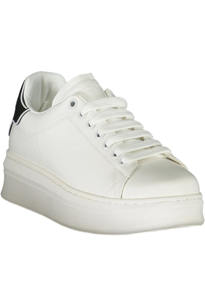 GAELLE PARIS WHITE WOMEN'S SPORTS SHOES