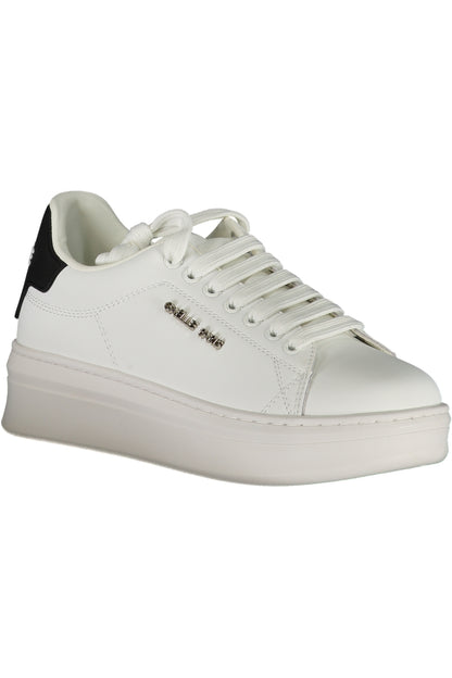 GAELLE PARIS WHITE WOMEN'S SPORTS SHOES