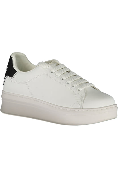 GAELLE PARIS WHITE WOMEN'S SPORTS SHOES