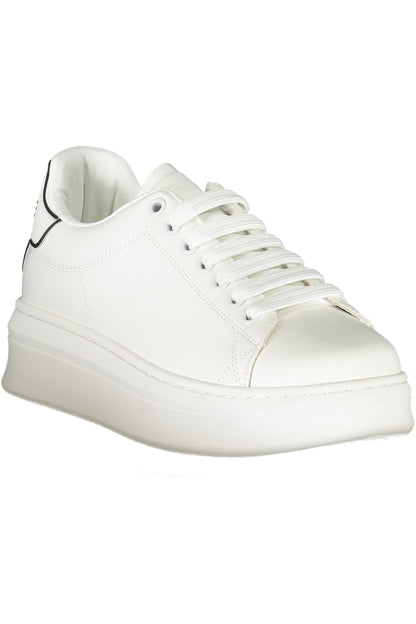 GAELLE PARIS WHITE WOMEN'S SPORTS SHOES