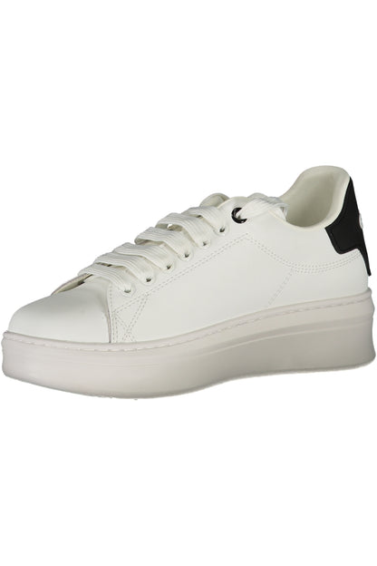 GAELLE PARIS WHITE WOMEN'S SPORTS SHOES