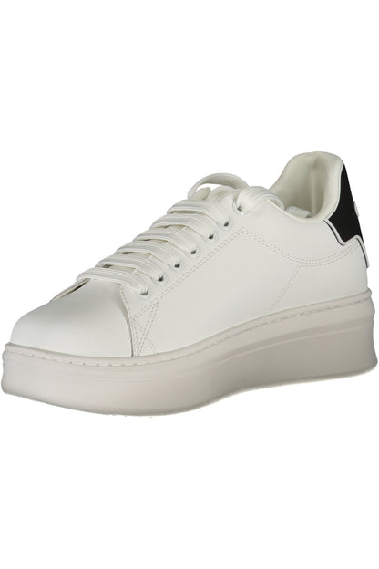 GAELLE PARIS WHITE WOMEN'S SPORTS SHOES