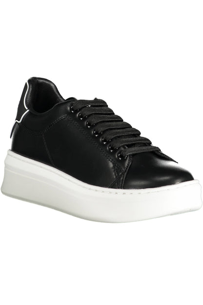 GAELLE PARIS BLACK WOMEN'S SPORTS SHOES