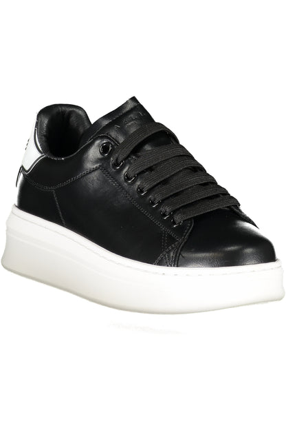 GAELLE PARIS BLACK WOMEN'S SPORTS SHOES