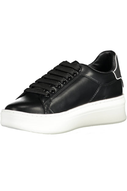 GAELLE PARIS BLACK WOMEN'S SPORTS SHOES