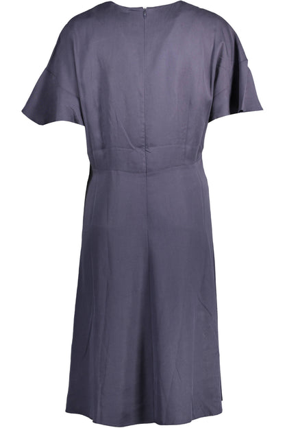 GANT SHORT DRESS WOMAN BLUE