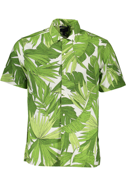 GANT SHORT SLEEVE SHIRT MEN GREEN