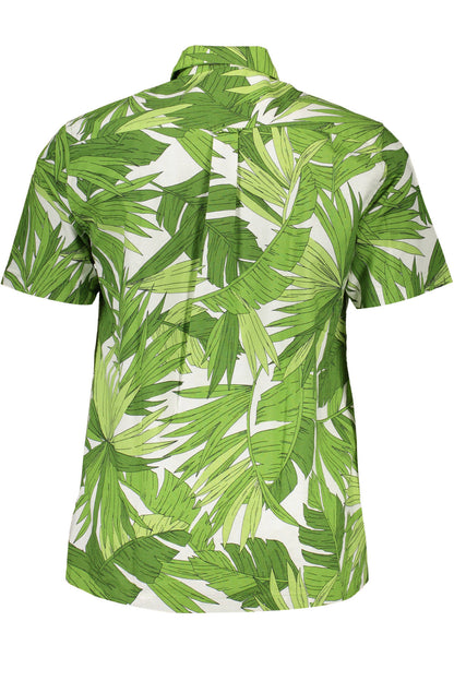 GANT SHORT SLEEVE SHIRT MEN GREEN