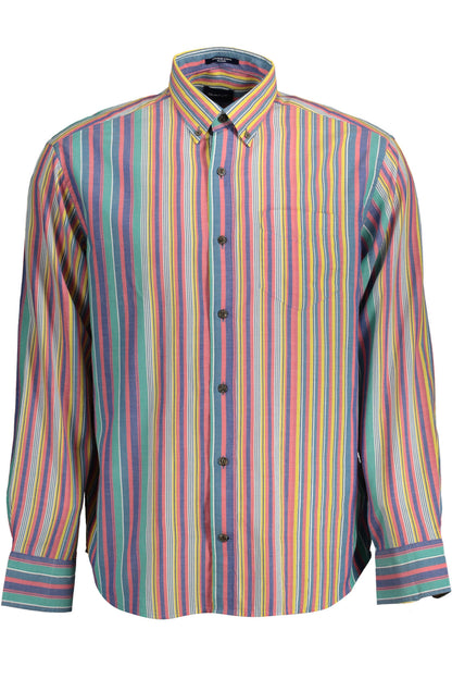 GANT LONG SLEEVE SHIRT MEN BLUE