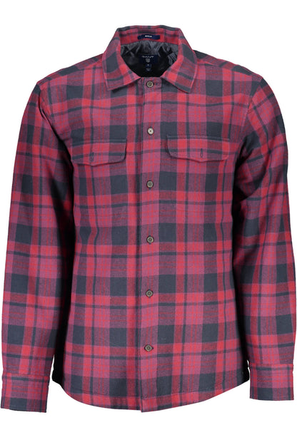 GANT MEN'S LONG SLEEVE SHIRT PURPLE