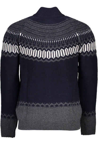 GANT CARDIGAN MEN BLUE