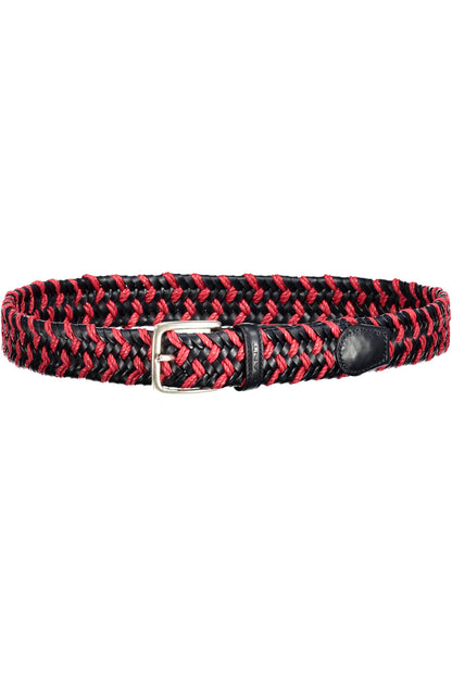 GANT MEN'S RED LEATHER BELT