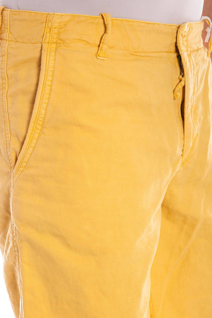 GANT YELLOW MEN'S BERMUDA PANTS