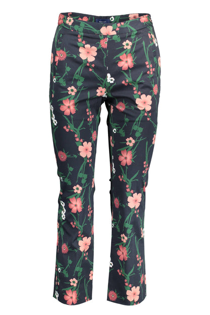 GANT WOMEN'S BLUE TROUSERS