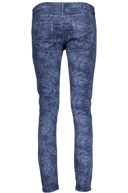 GANT WOMEN'S BLUE TROUSERS