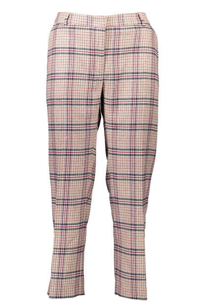 GANT WOMEN'S BROWN TROUSERS