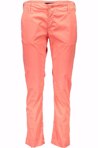 GANT WOMEN'S RED TROUSERS