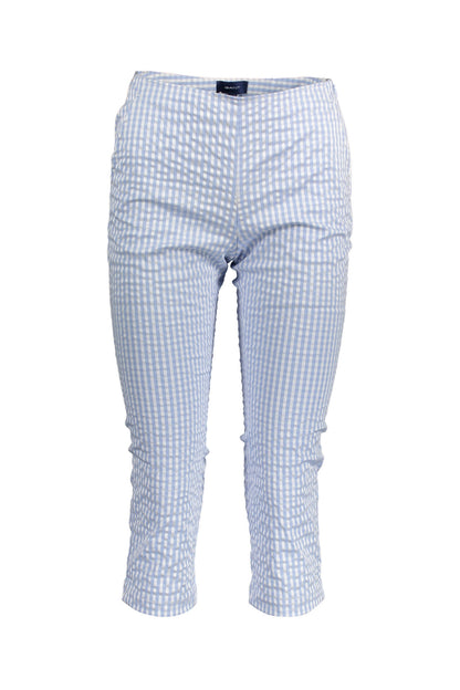 GANT WOMEN'S PINOCCHIETTO LIGHT BLUE TROUSERS