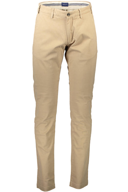 GANT MEN'S BEIGE TROUSERS