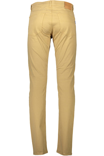 GANT MEN'S BEIGE TROUSERS