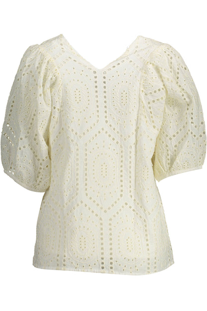 GANT WOMEN'S SHORT SLEEVE T-SHIRT WHITE