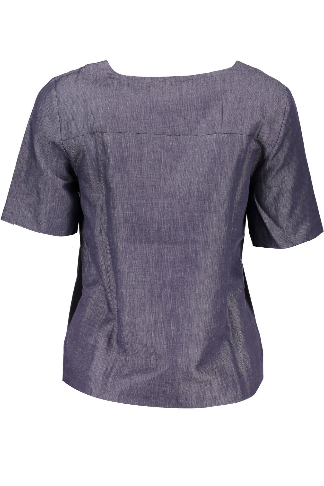 GANT WOMEN'S SHORT SLEEVE T-SHIRT BLUE